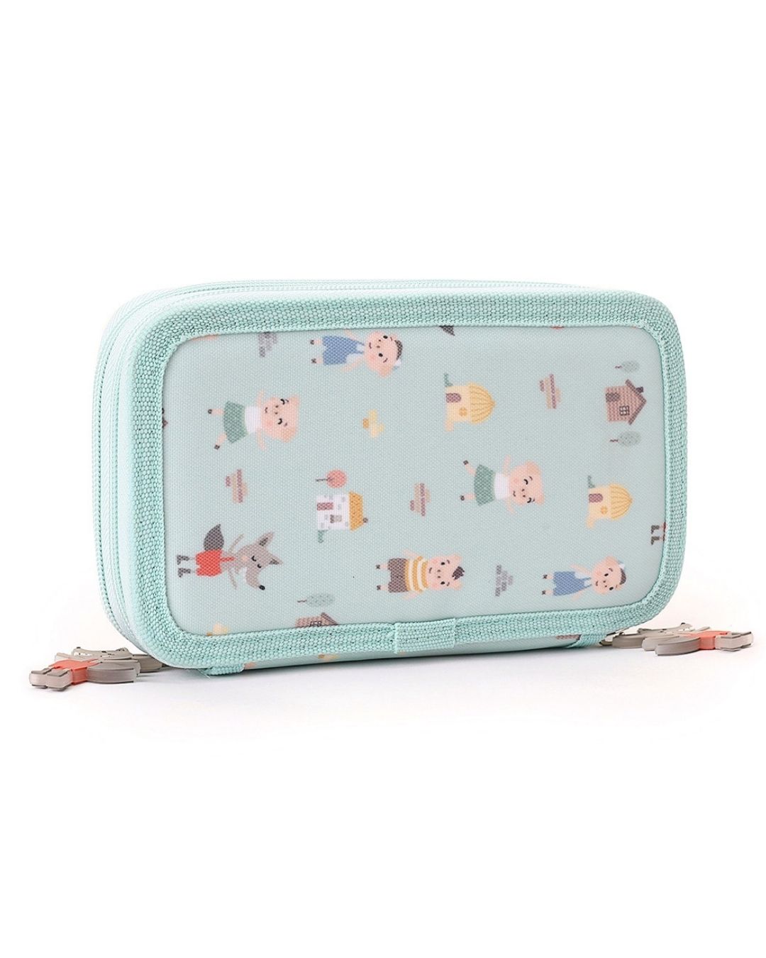 Estuche Plumier Doble The Three Little Pigs 🐷 Los tres Cerditos - Tutete