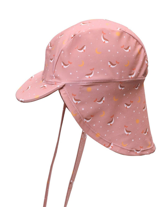 Gorro Bebé Solar WHALE PINK - Tutete