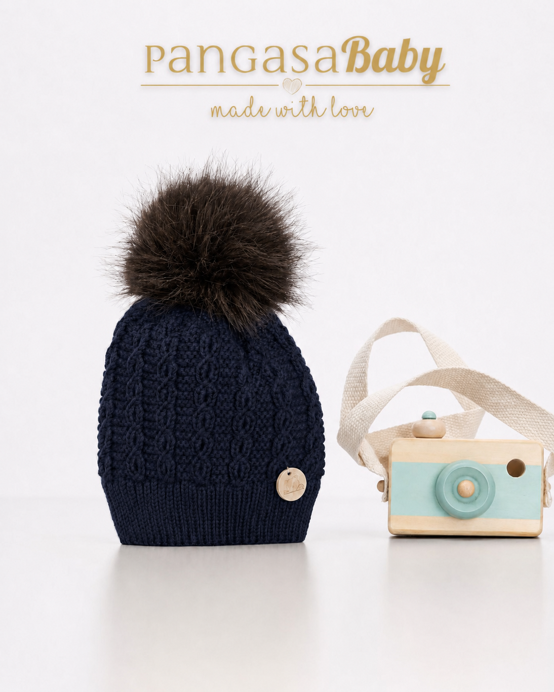 Gorro Ochos Pelo Marino - Pangasa Baby