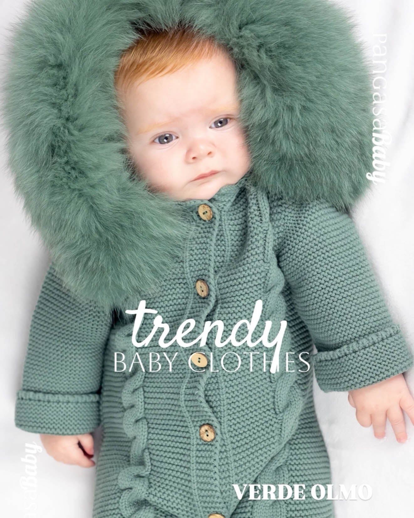 Buzo Ochos Pelo Verde Olmo - Pangasa Baby