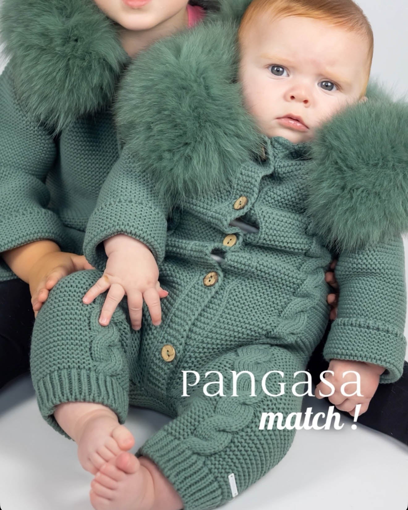 Buzo Ochos Pelo Verde Olmo - Pangasa Baby
