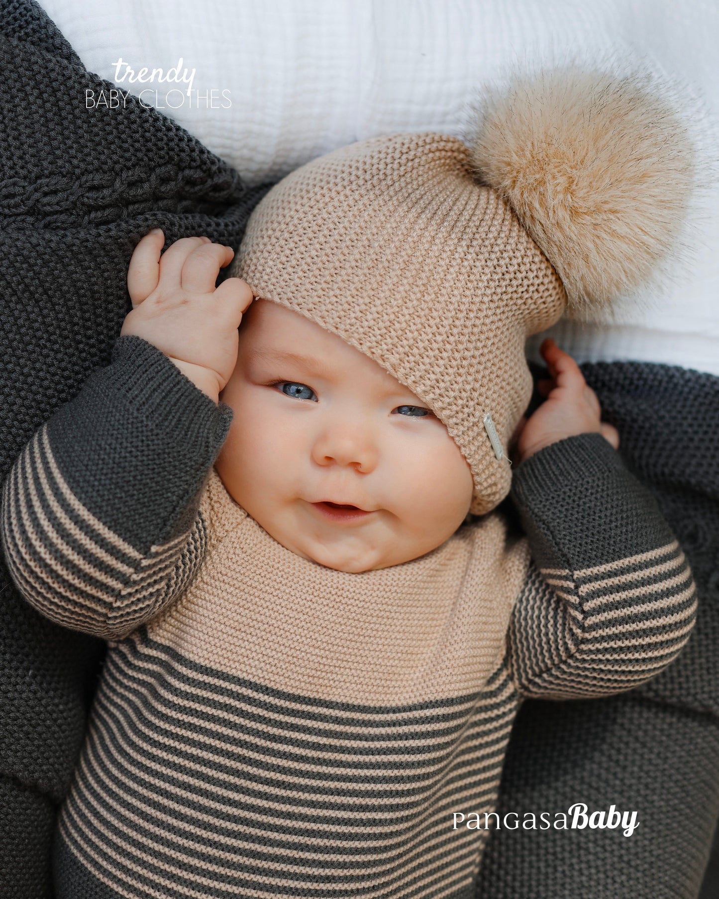 Pelele Largo Rayas Marengo - Pangasa Baby