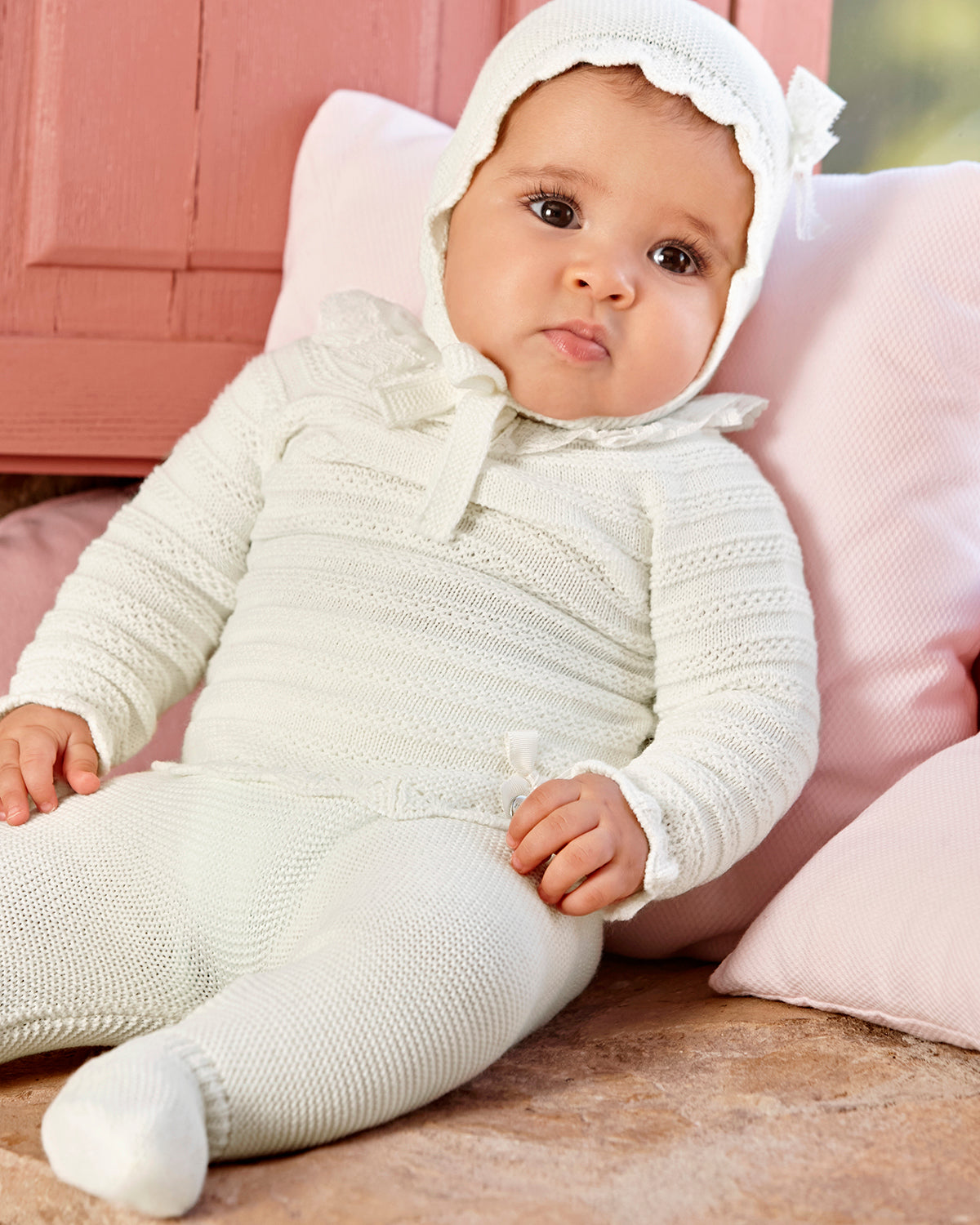 Primera Puesta Puntilla Crudo - Colección Dulzura Juliana