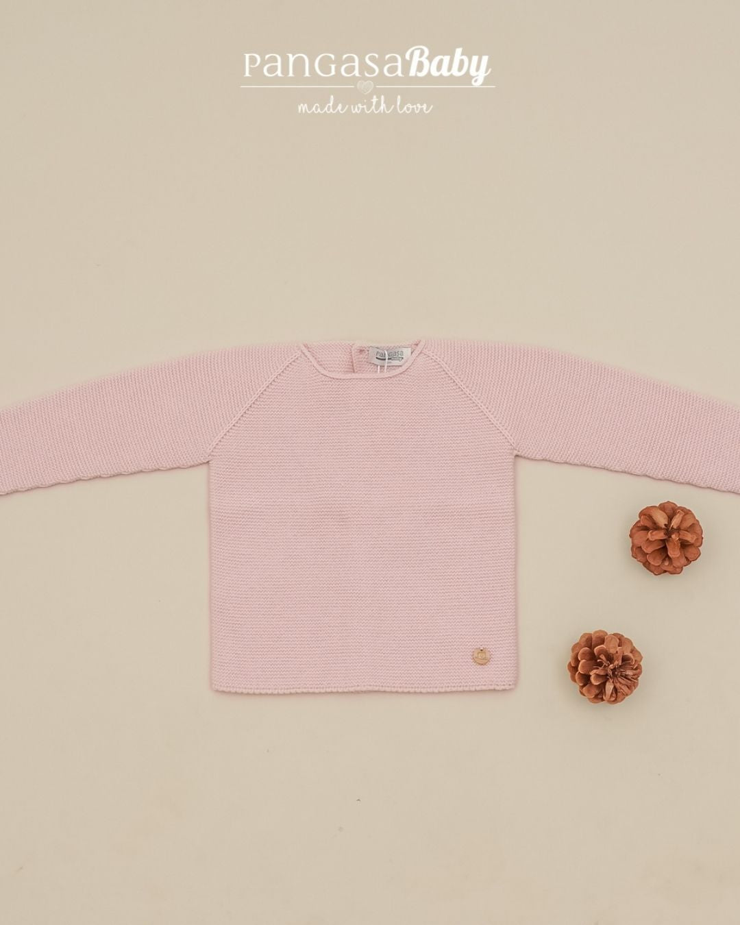 Jersey Link Basic Rosa Empolvado - Pangasa Baby