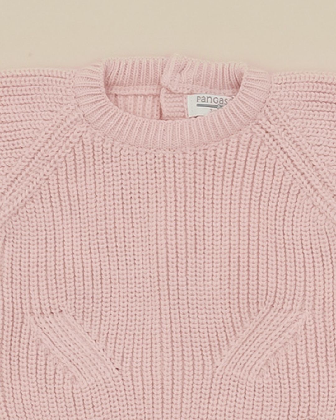 Jersey Punto Perlado Rosa Empolvado 🧶 Pearl Knit - Pangasa Baby