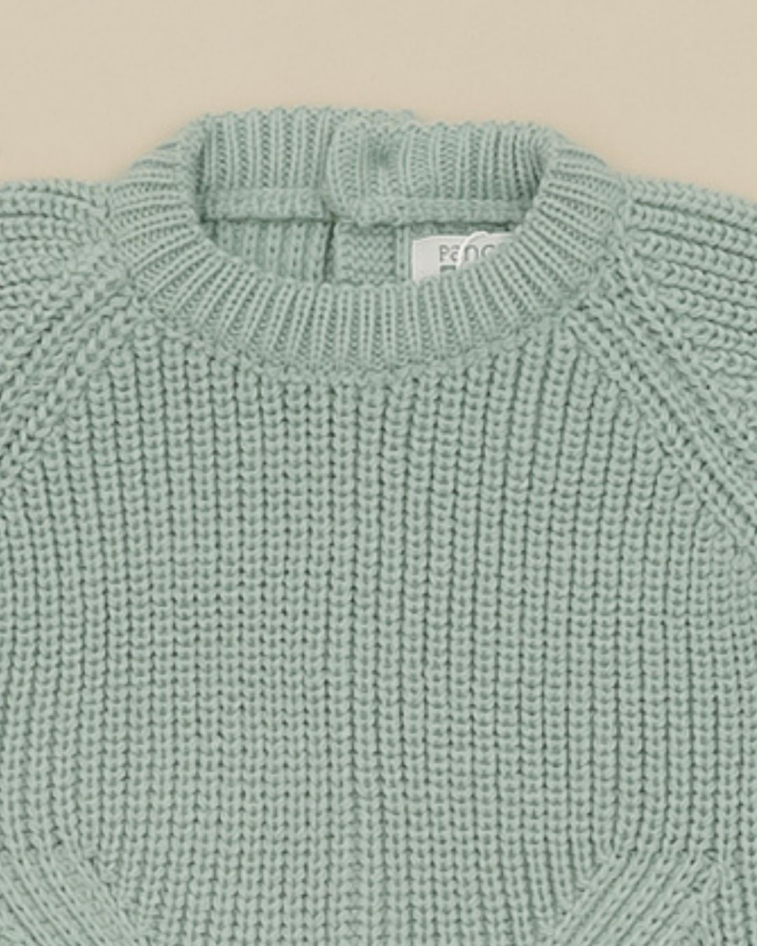 Jersey Punto Perlado Verde Mint 🧶 Pearl Knit - Pangasa Baby