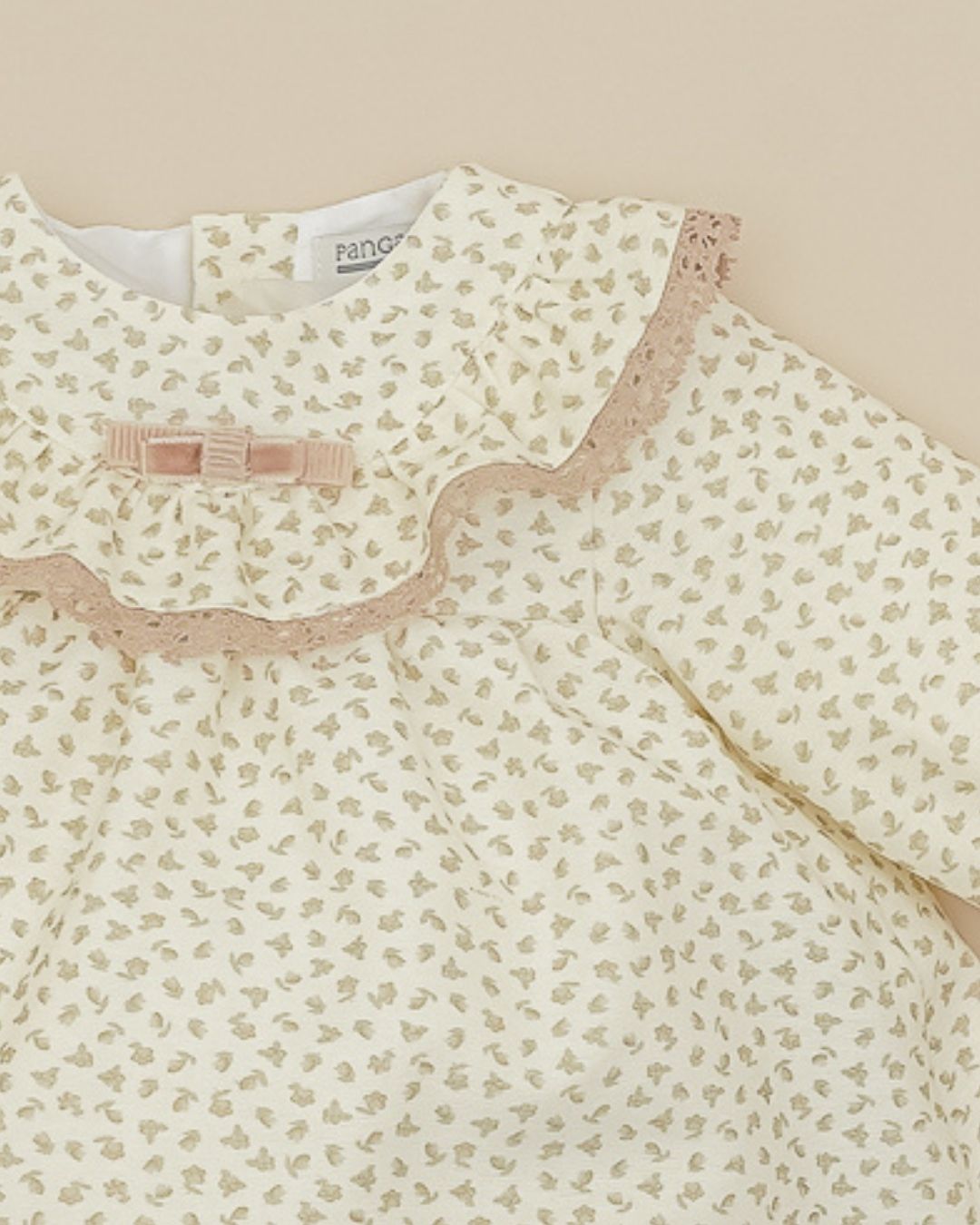 Jesusin Con Braguita Flor Verde Hoja 🍃 Baby Leaves - Pangasa Baby