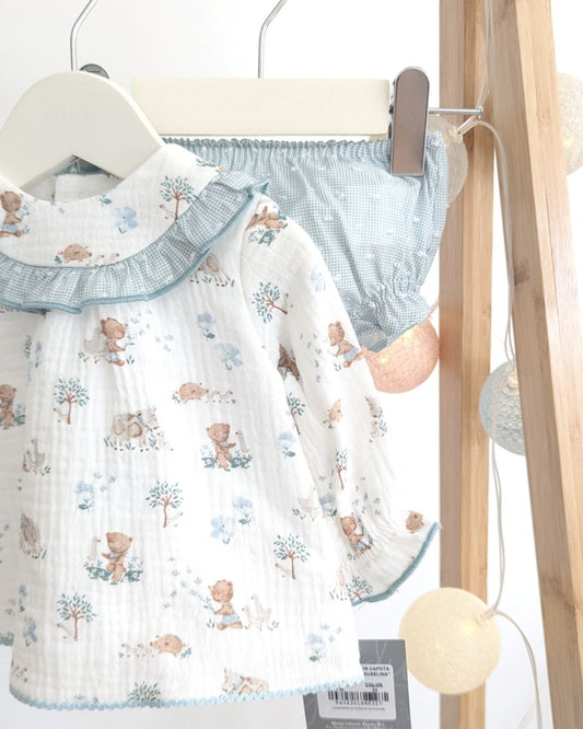 Jesusin Con Capota Familia Muselina 1050INV-25 - Yoedu