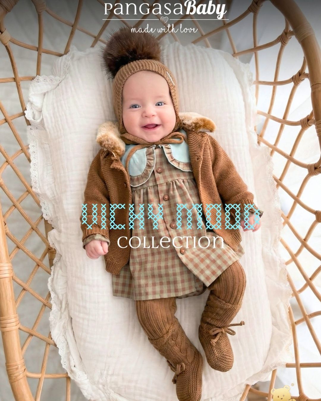 Jesusin Cuadros Verde Mint - Mint Collection Pangasa Baby