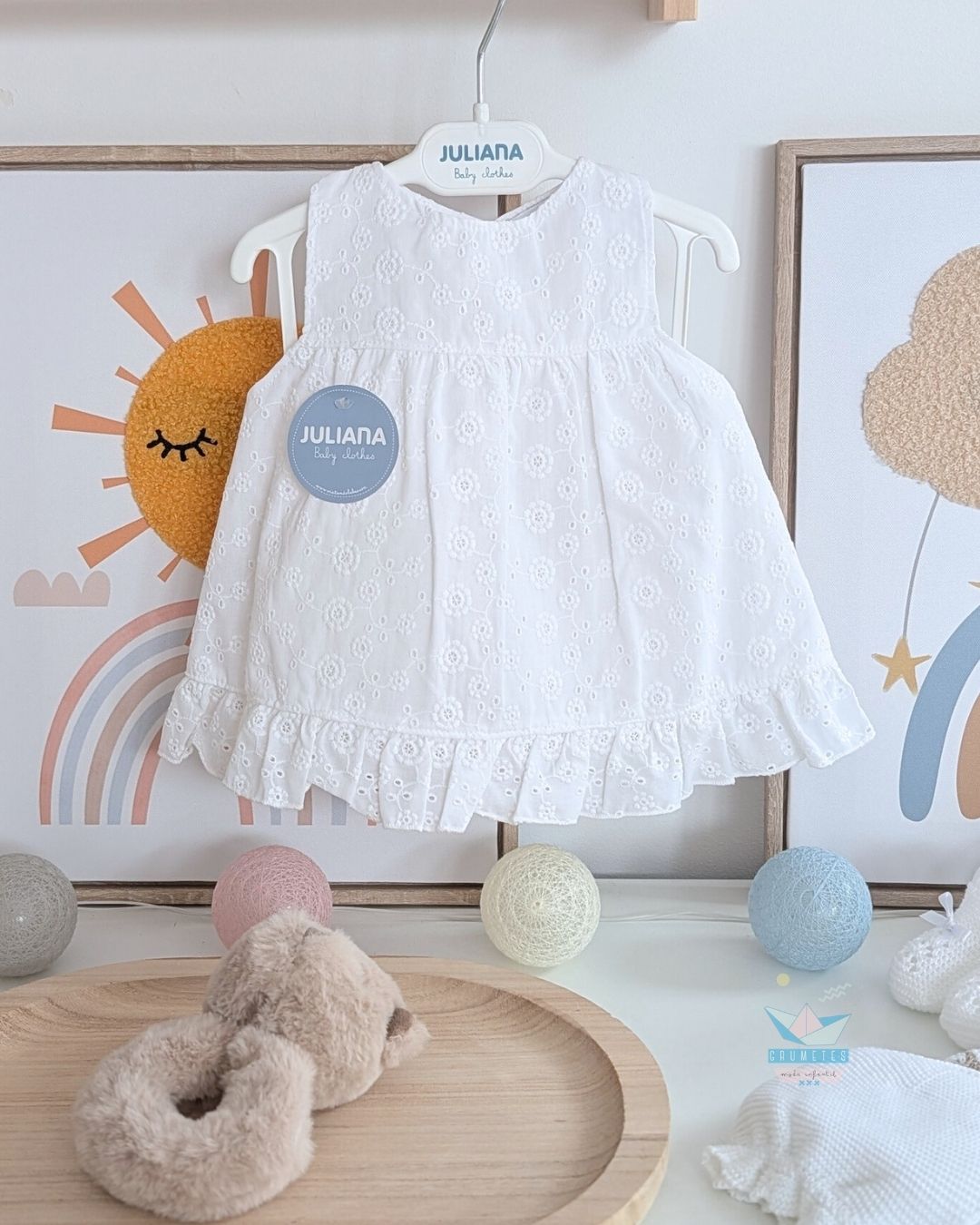 Jesusito con Braguita Blanco🍦Colección Azúcar - Juliana