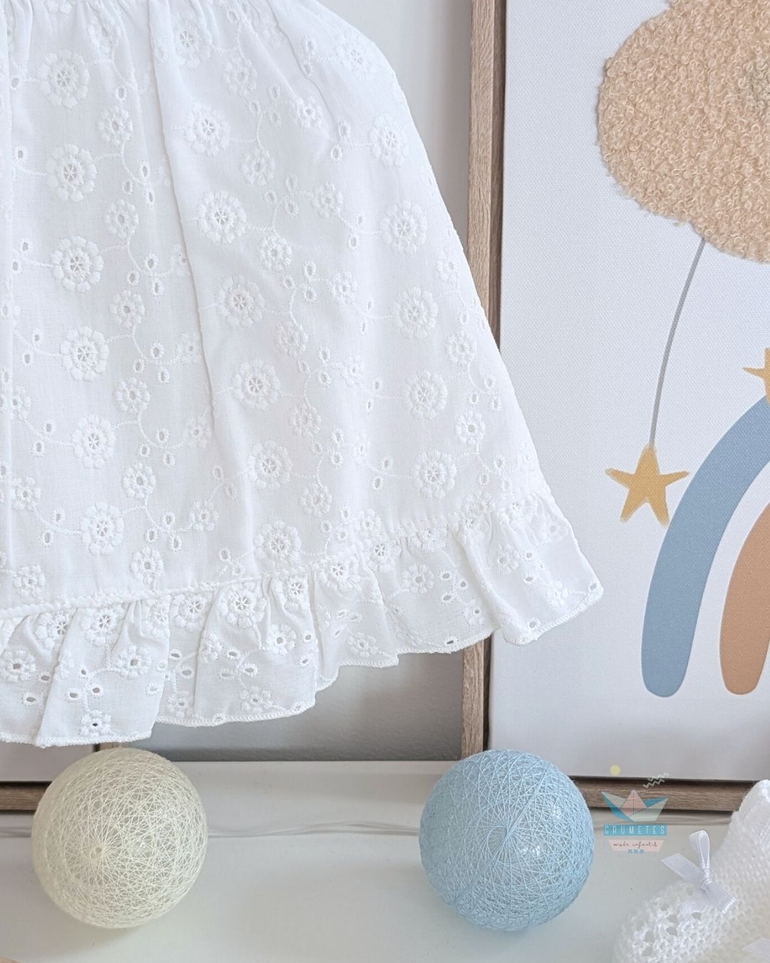 Jesusito con Braguita Blanco🍦Colección Azúcar - Juliana