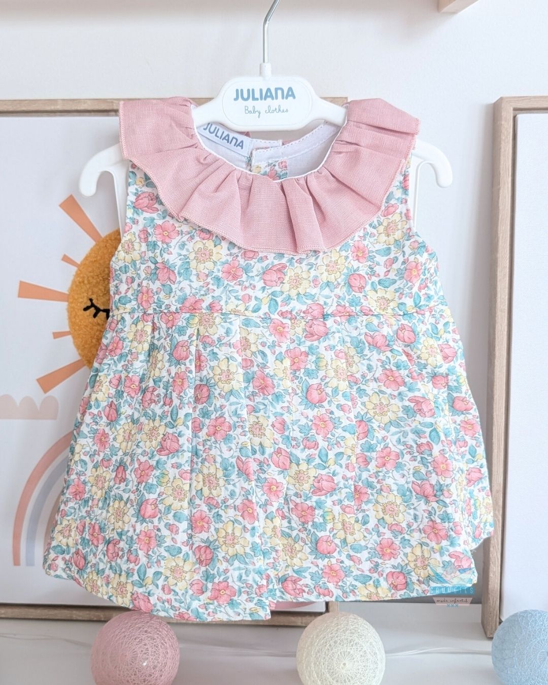 Jesusito con Braguita Flores Maquillaje💮Colección Rocío - Juliana