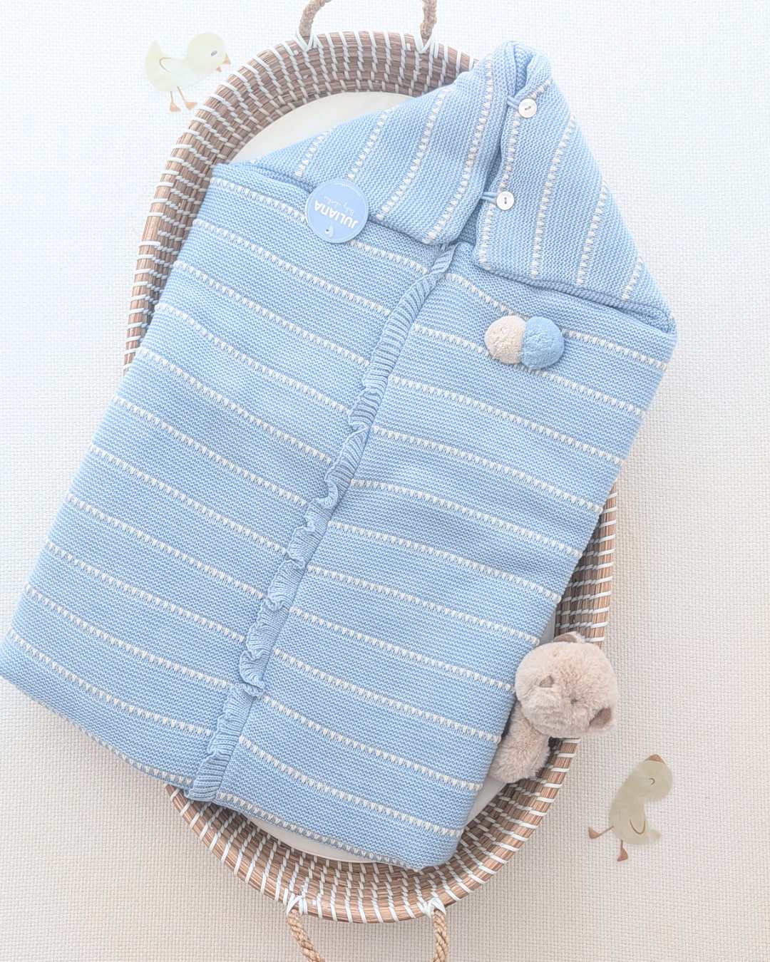Saco Lines Azul - Colección Cielo Juliana