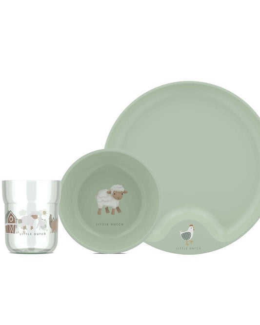 Vajilla 6 Piezas Pequeña Granja - Little Dutch