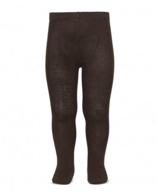 Leotardo Liso Punto Marrón - Ref 2019/1 Color 390 - Cóndor