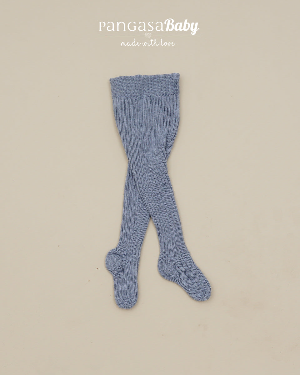 Leotardo Punto Canalé Bruma - Pangasa Baby