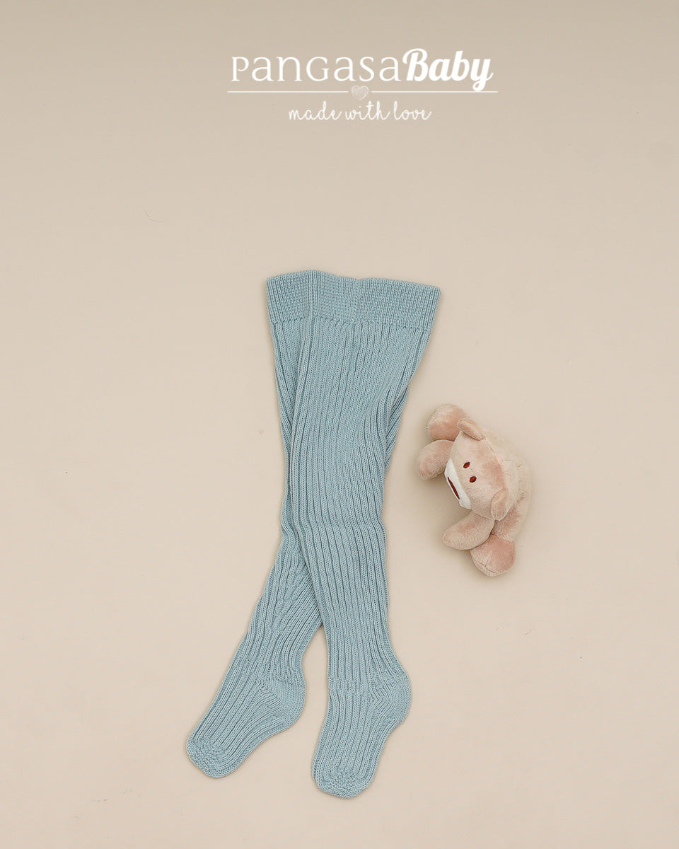 Leotardo Punto Canale Verde Mar - Pangasa Baby