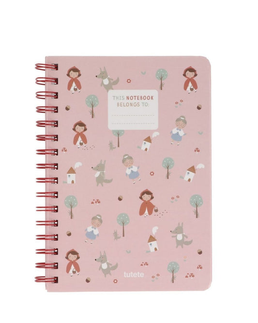 Libreta Little Red ❤ Caperucita Roja - Tutete