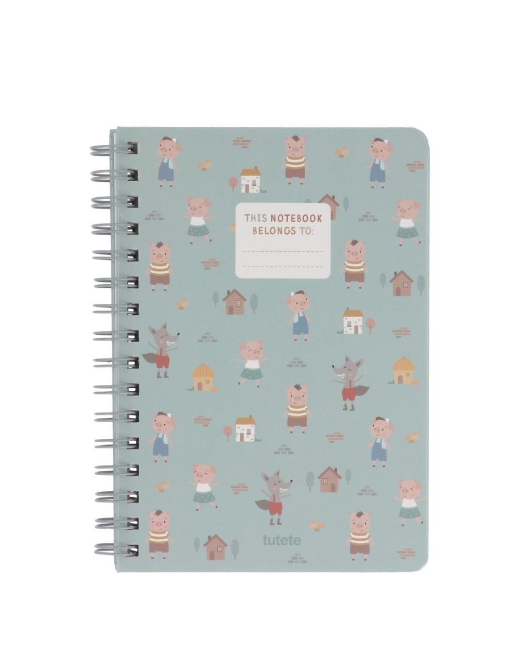 Libreta The Three Little Pigs 🐷 Los tres Cerditos - Tutete