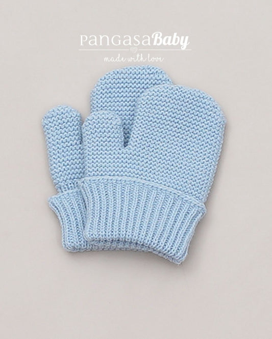 Manoplas Celeste Empolvado - Pangasa Baby