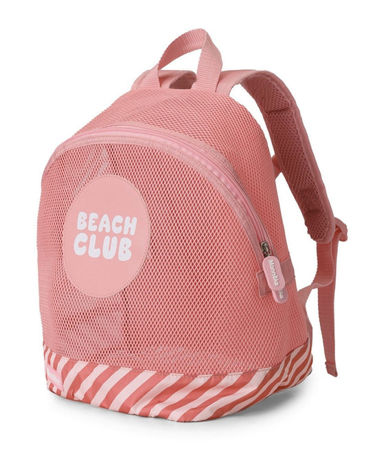 Mochila Infantil Antiarena STRIPES BLOOM & BLUSH - Tutete