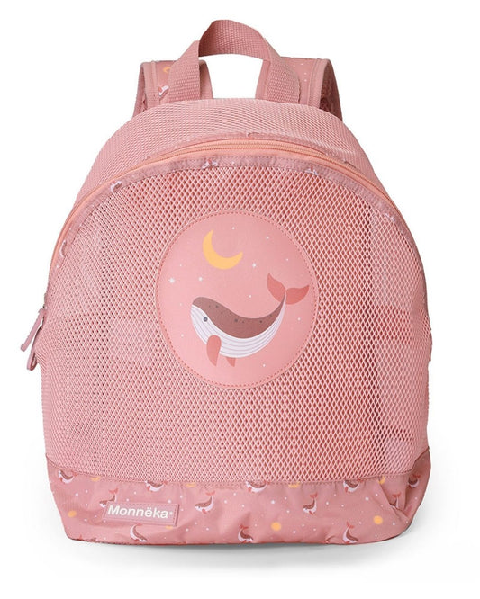 Mochila Infantil Antiarena WHALE PINK - Tutete
