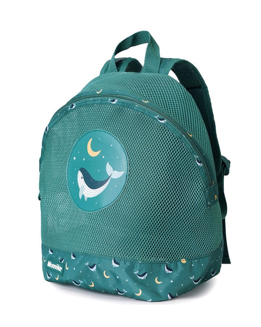 Mochila Infantil Antiarena WHALE TEAL - Tutete