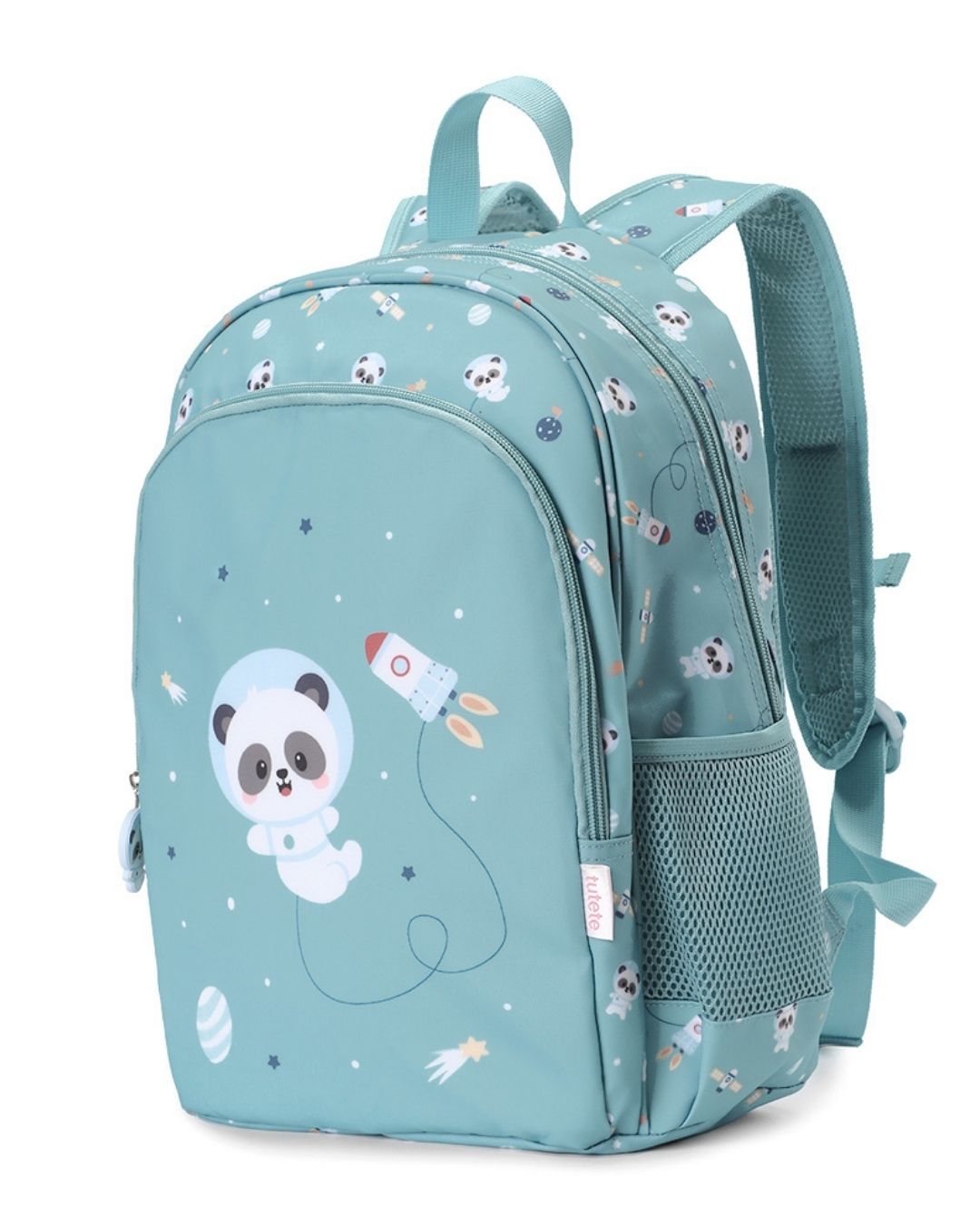 Mochila Mediana Pandas In Space 🐼🚀 - Tutete