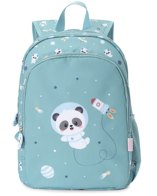 Mochila Mediana Pandas In Space 🐼🚀 - Tutete