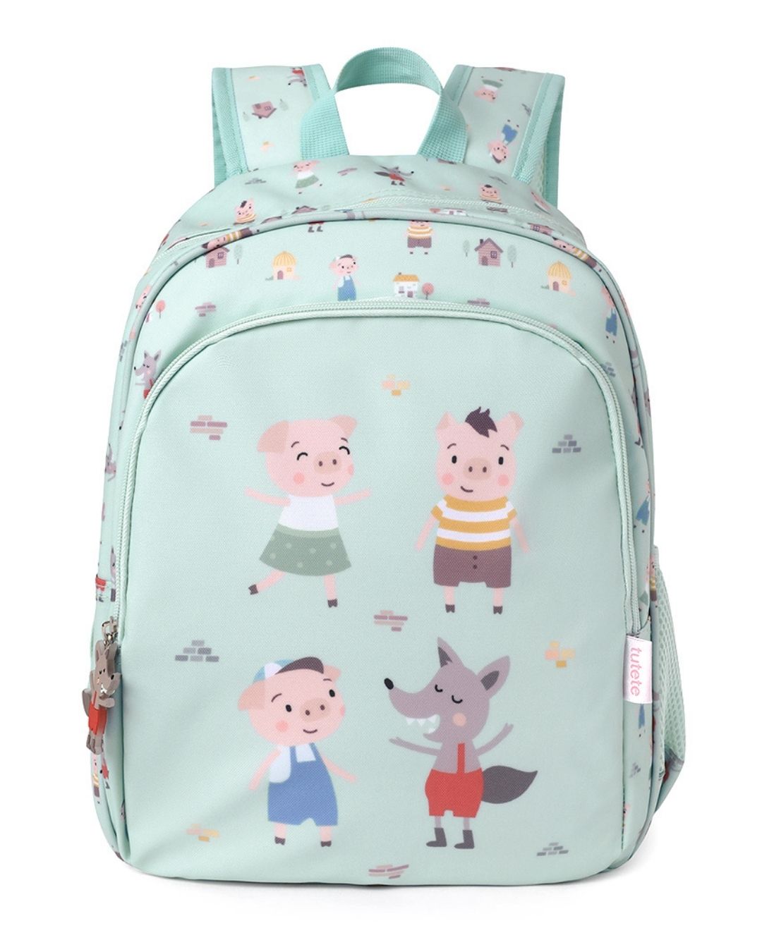 Mochila Mediana The Three Little Pigs 🐷 Los tres Cerditos - Tutete