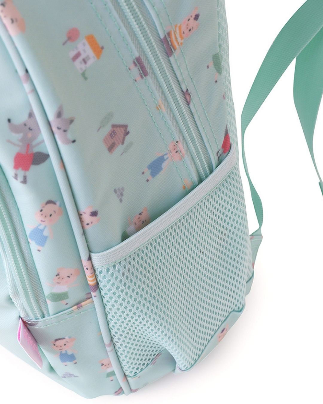 Mochila Mediana The Three Little Pigs 🐷 Los tres Cerditos - Tutete