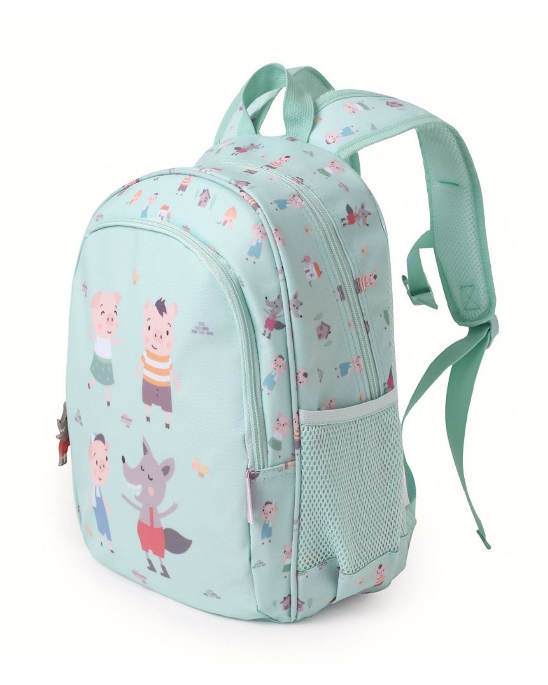 Mochila Mediana The Three Little Pigs 🐷 Los tres Cerditos - Tutete