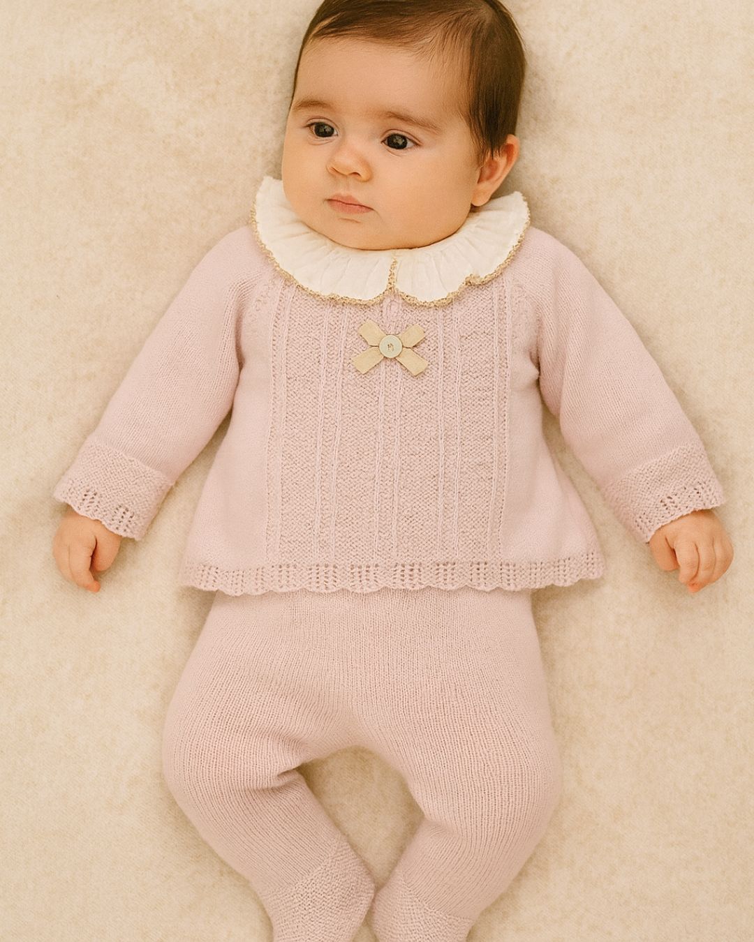 Conjunto Polaina Erizos Malva - Paz Rodriguez