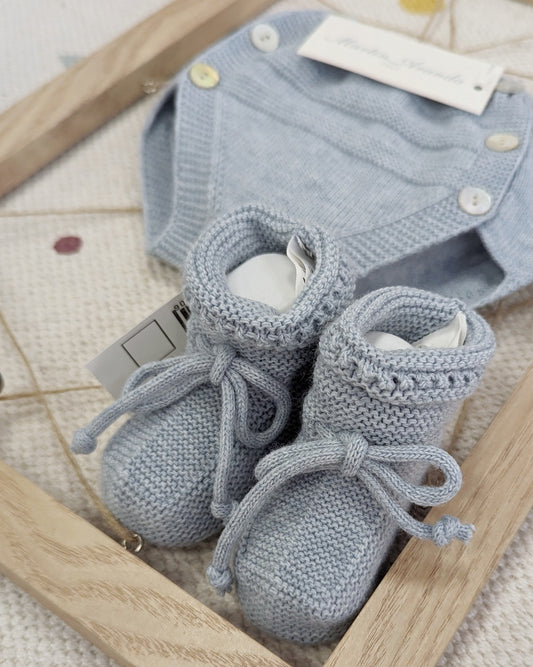 Patucos Premier Celeste Grisáceo - Martín Aranda