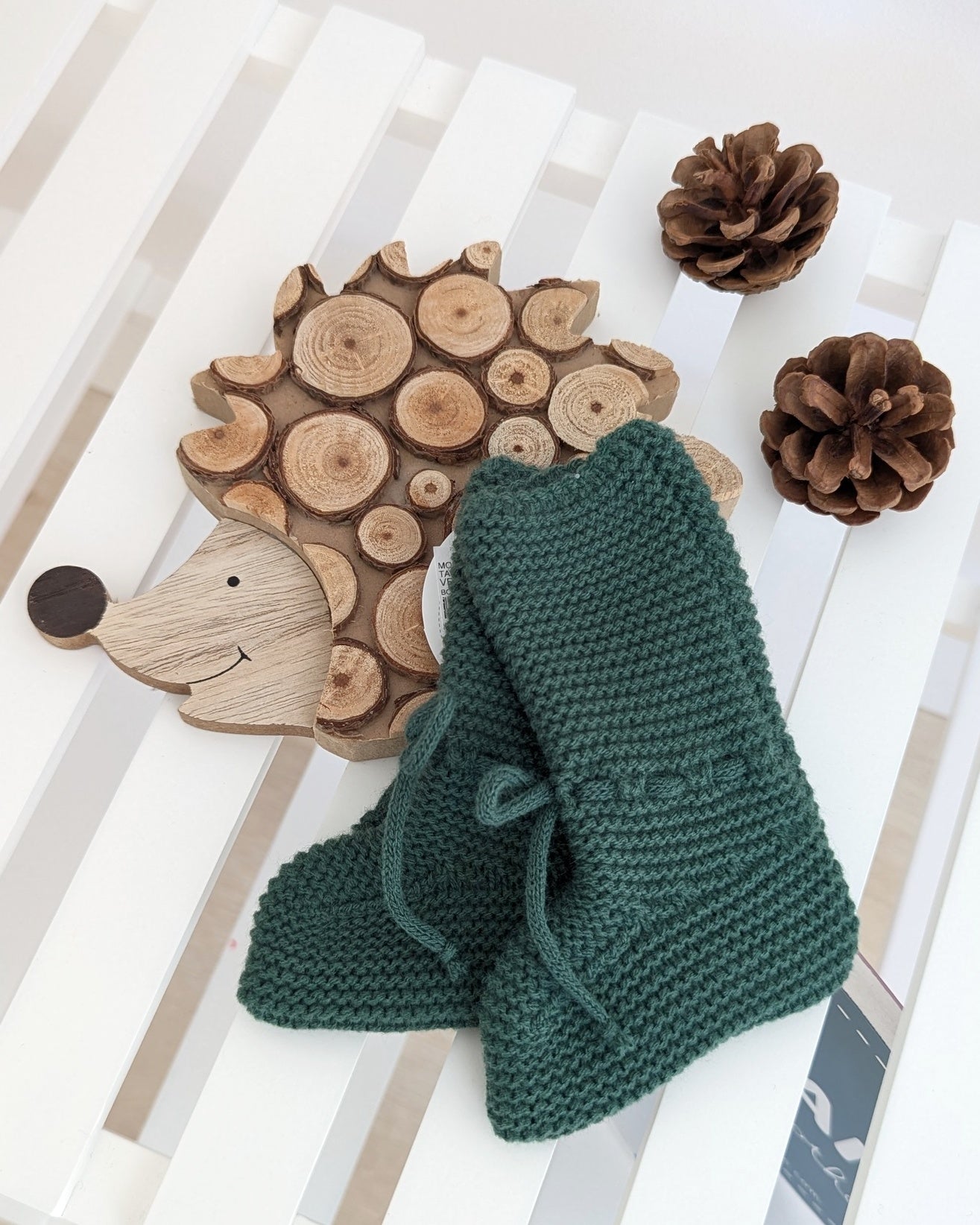 Bota Pasacintas Verde Musgo - Juliana - 24732