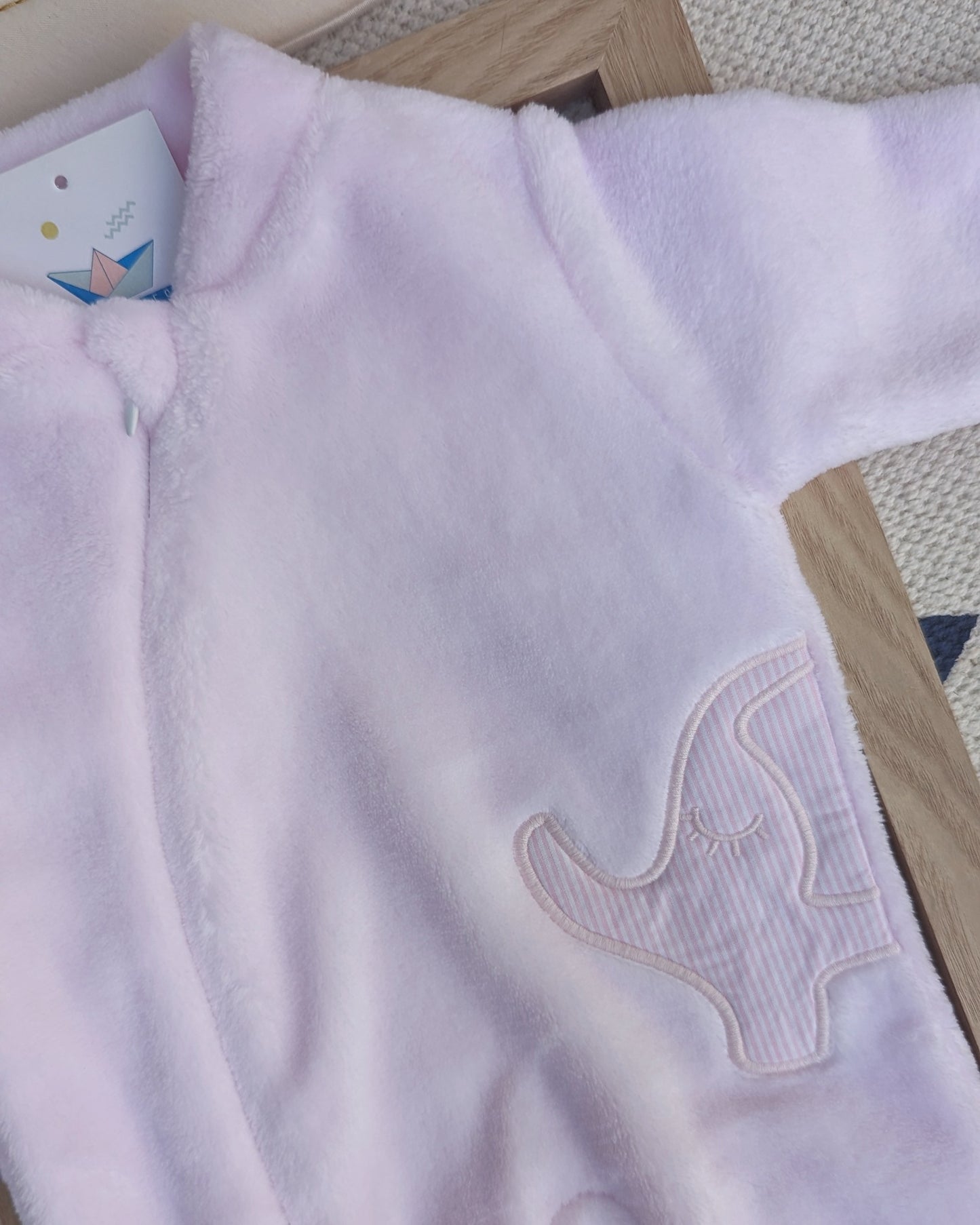 Pelele enterizo Elefante Rosa - Babidu