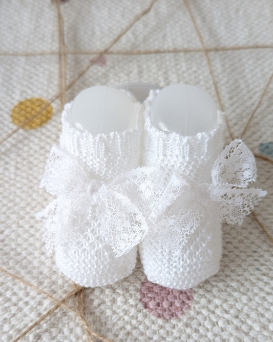 Bota Puntilla Blanco - Juliana