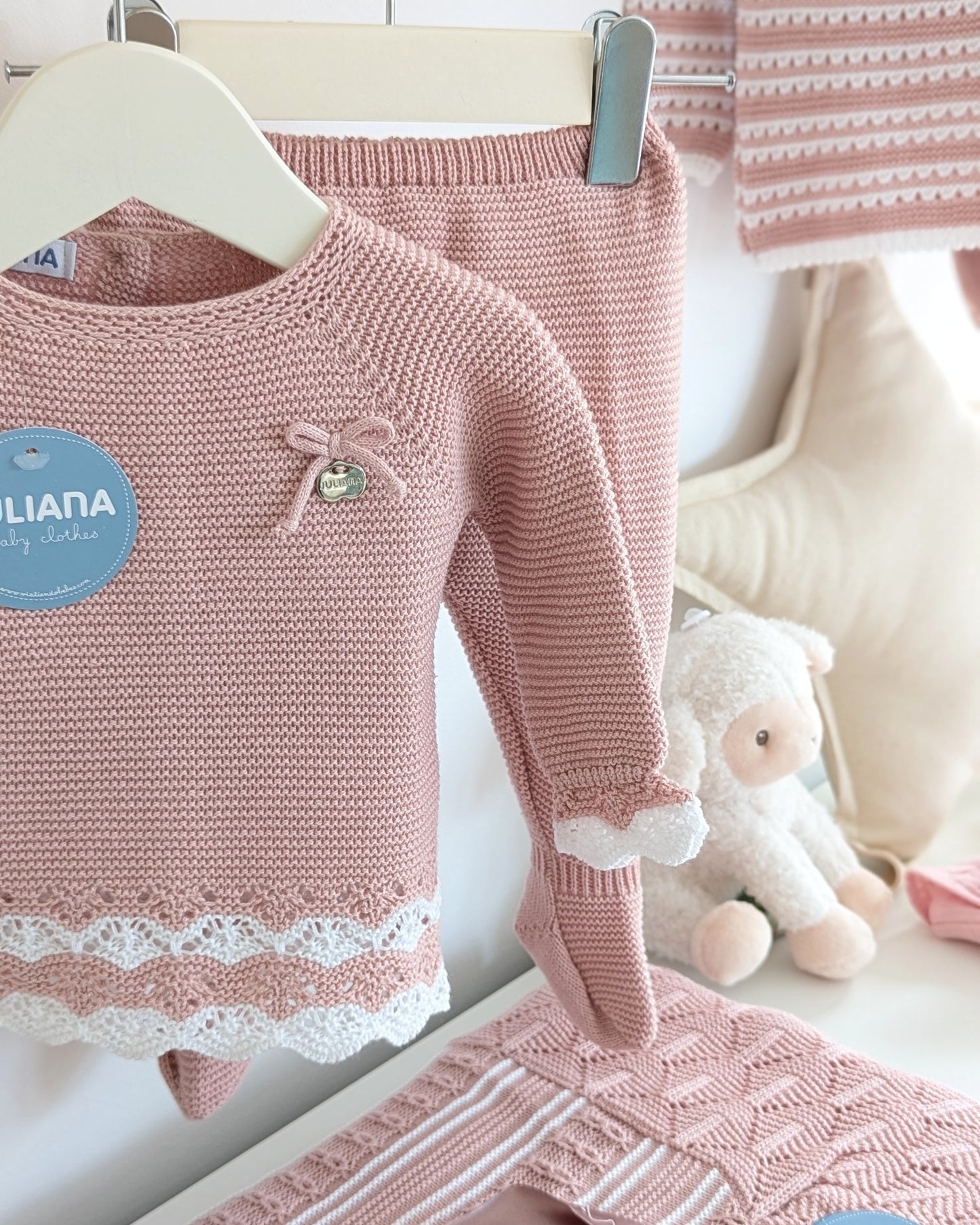 Conjunto Polaina Ondas Maquillaje - Juliana
