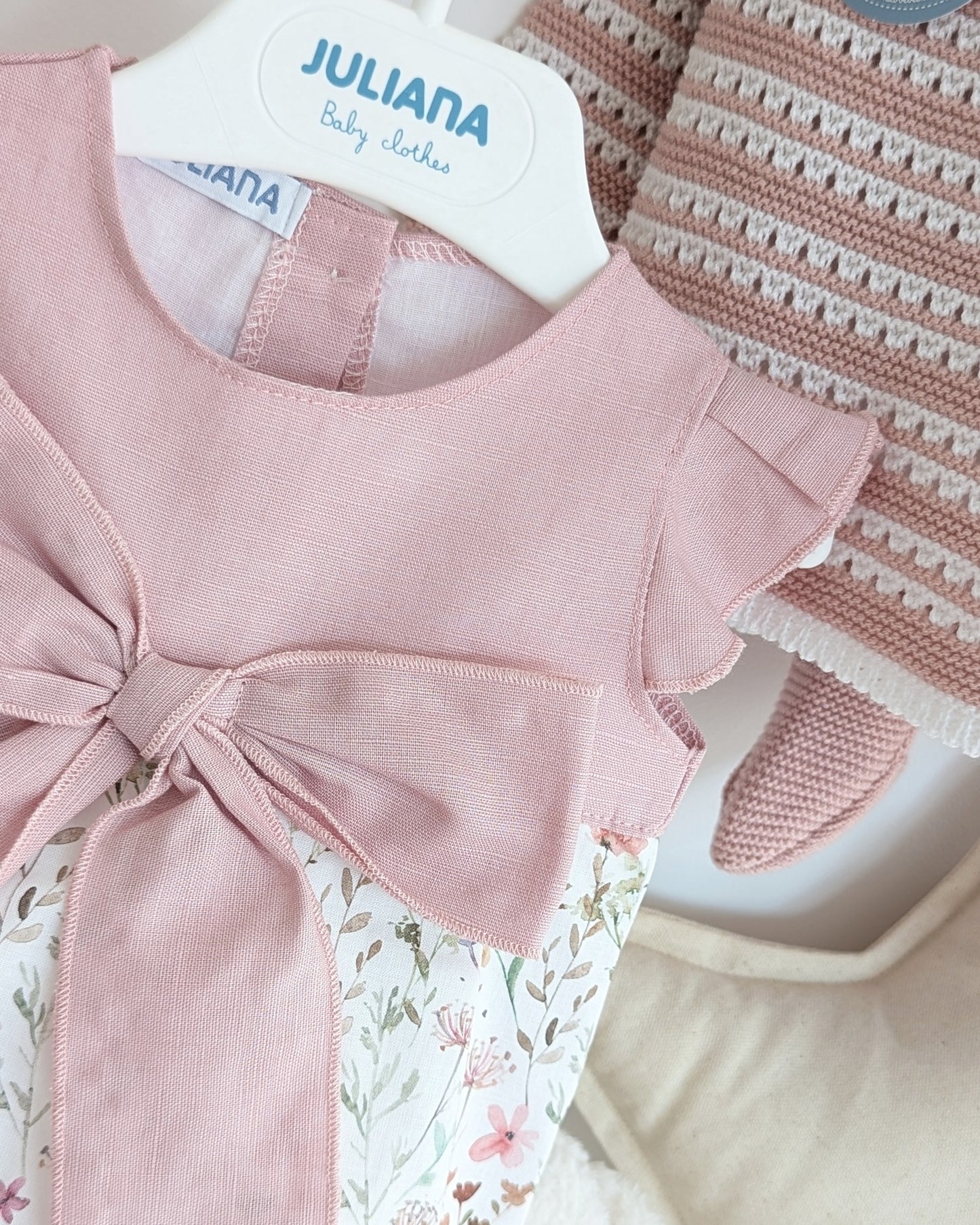 Pelele Tela Florecitas Maquillaje - Colección Siroco Juliana