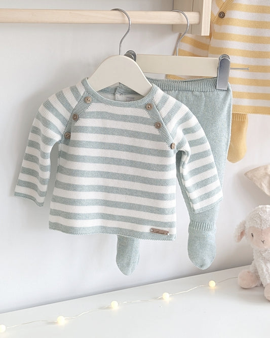 Conjunto Polaina Capri Verde Salvia - Martin Aranda