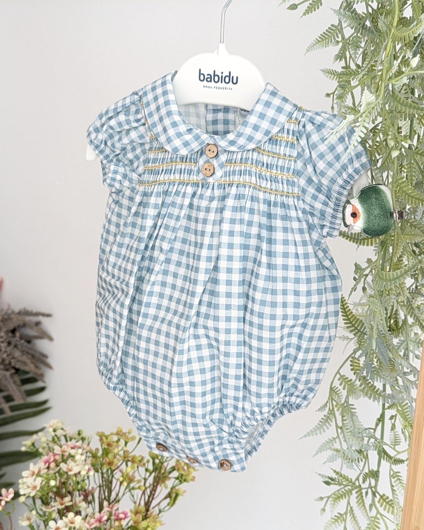 Pelele Unisex Manga Corta Brisa - Babidu