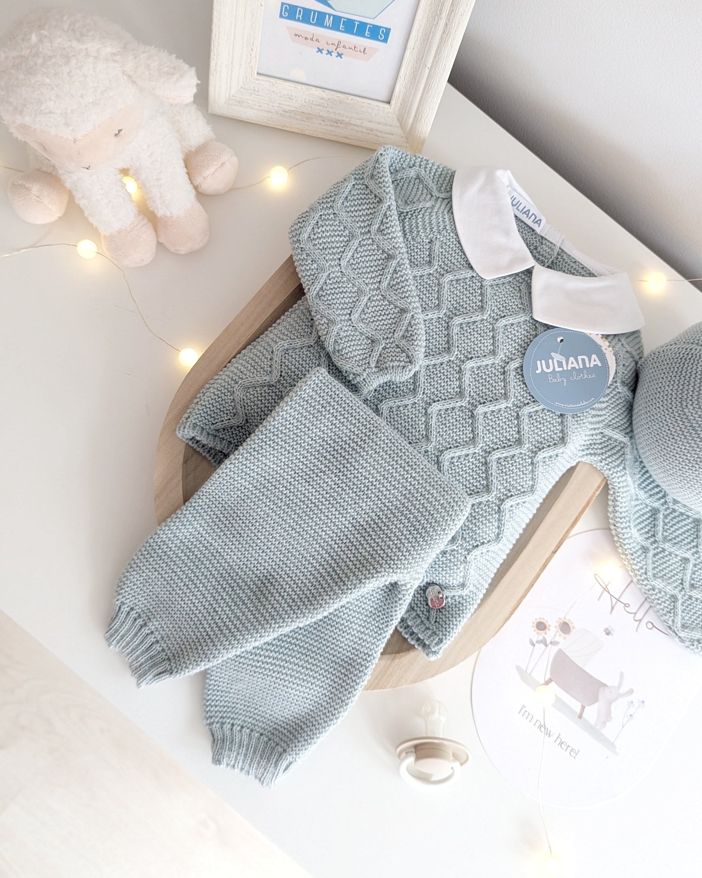 Conjunto Pantalon Aranes Verde Menta - Colección Esencia de Juliana