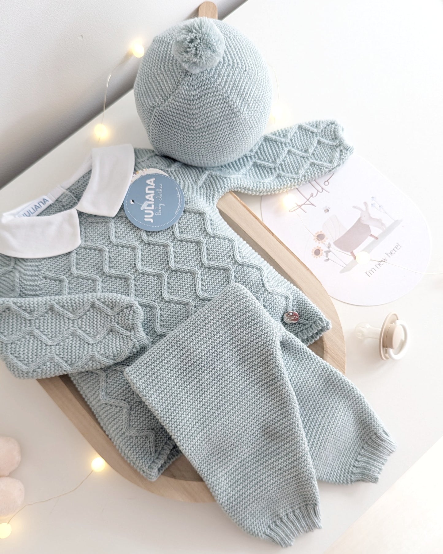 Conjunto Pantalon Aranes Verde Menta - Colección Esencia de Juliana