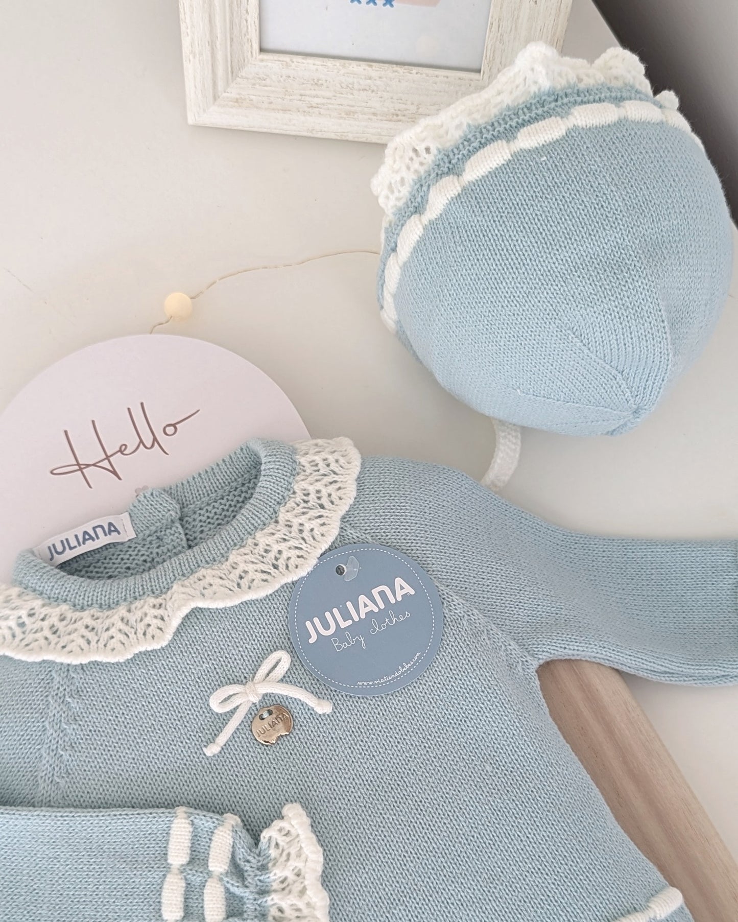 Conjunto Braga Punto Verdeagua - Colección Silencio de Juliana