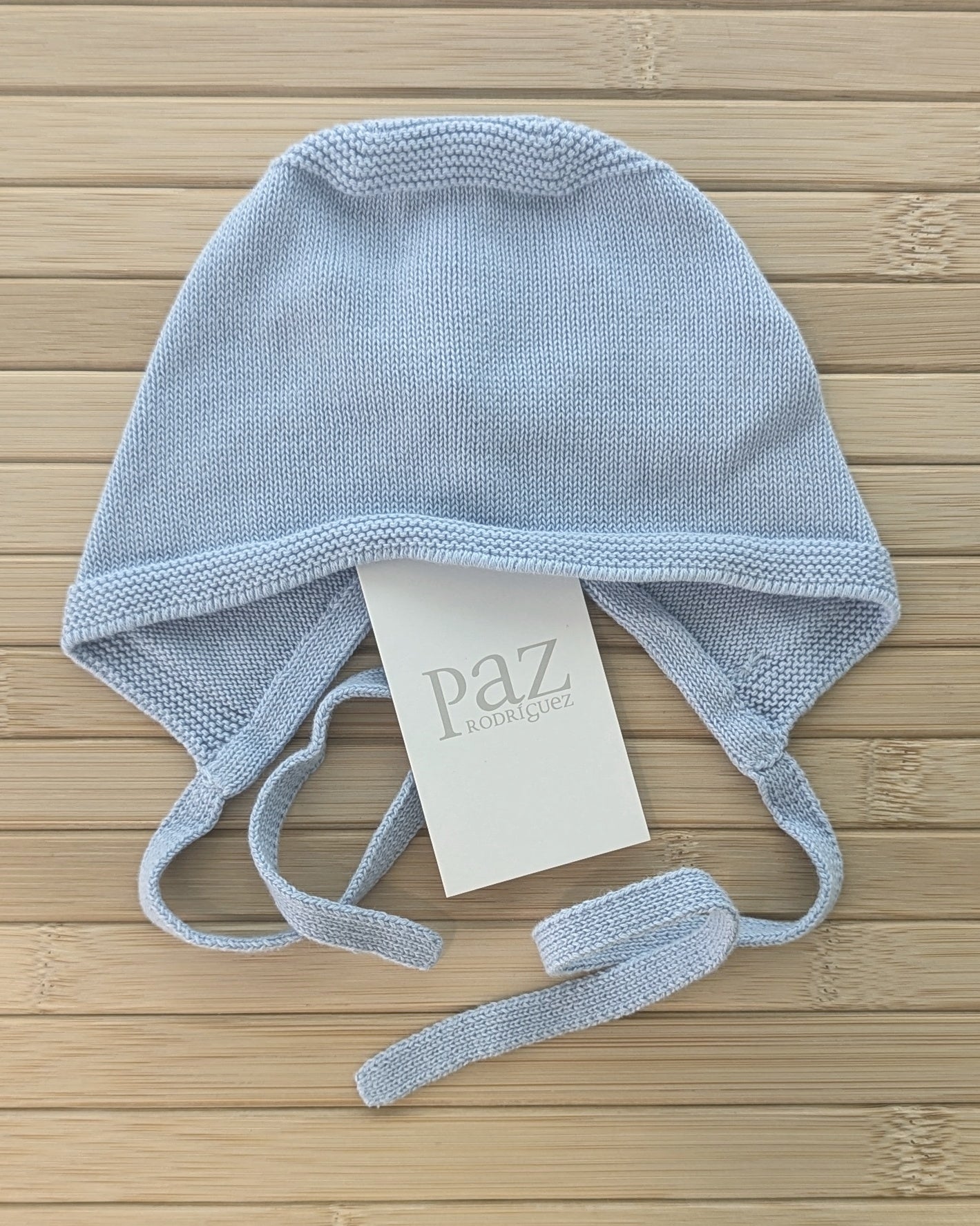 Capota Punto Basica Esencial Azul Nube - Paz Rodriguez