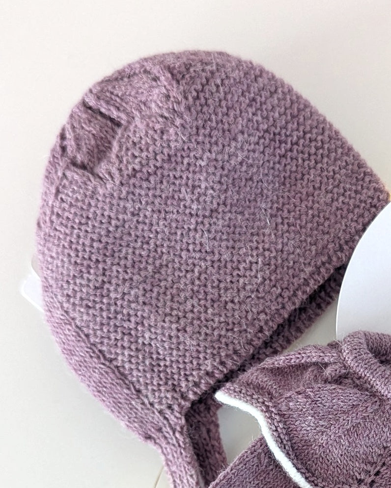 Conjunto con capota Braguita Liverpool Malva - Martin Aranda