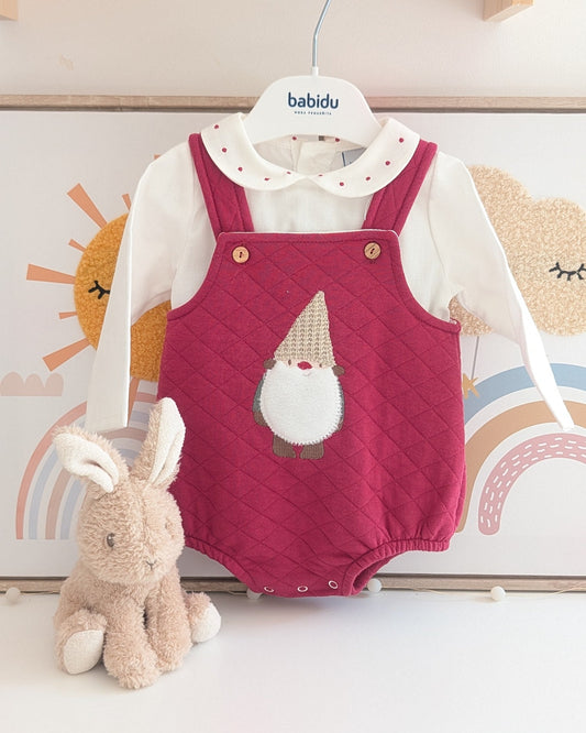 Conjunto Peto Bebe Gnomo - Babidu