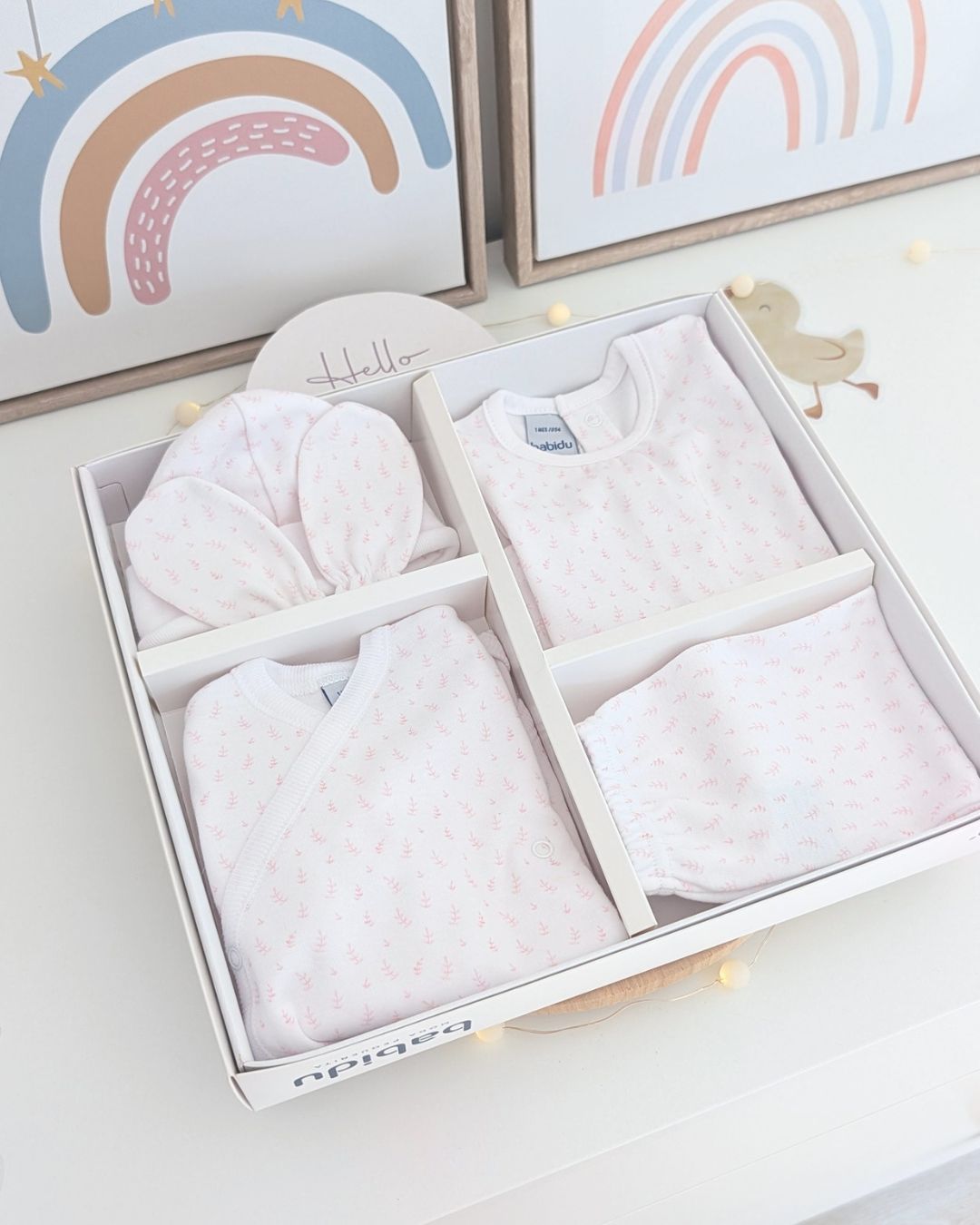 Pack Nacimiento Regalo Aromas Rosa - Babidu
