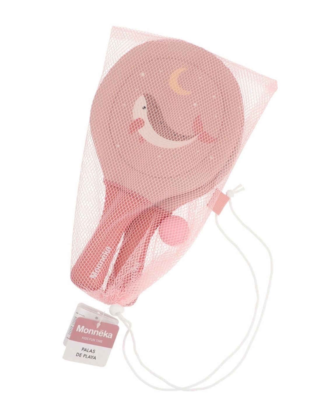 Palas de Playa Neopreno WHALE PINK con Pelota - Tutete