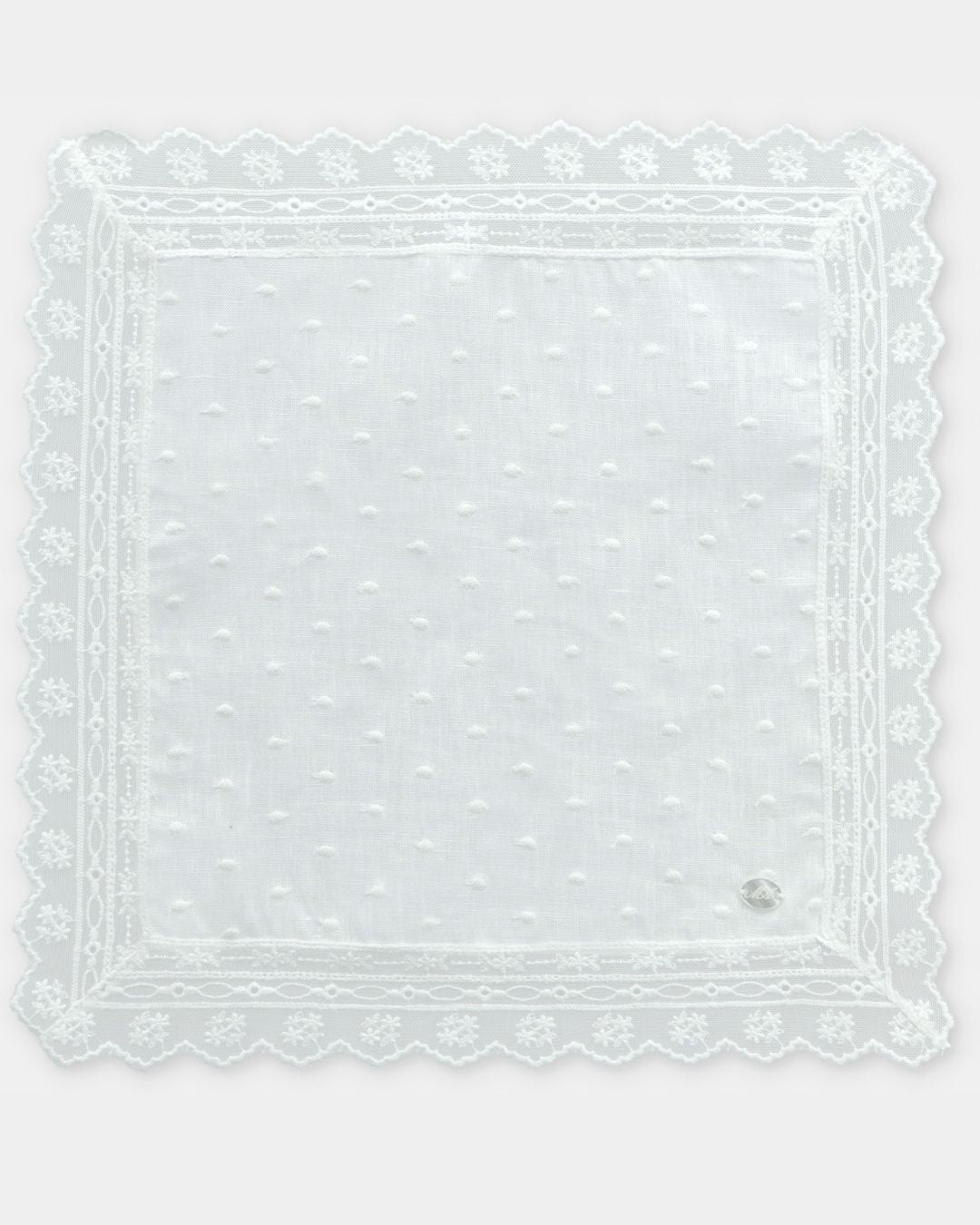 Pañuelo Bautizo CALGARY Blanco Roto - Martín Aranda